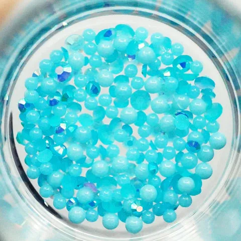 Buttons Galore & More - Shaker Embellishments - Popz - Tidal Wave / POP106