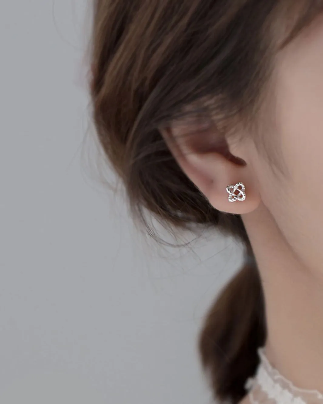 Camila Knot Stud Earrings