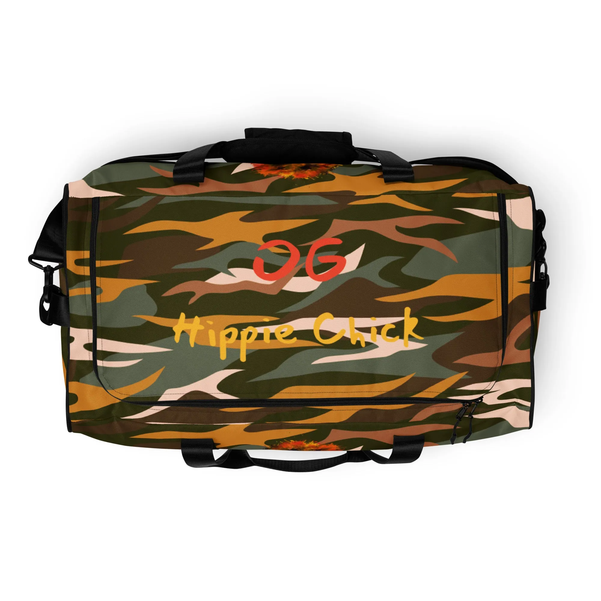 Camo Rays Duffle Bag - OG Hippie Chick