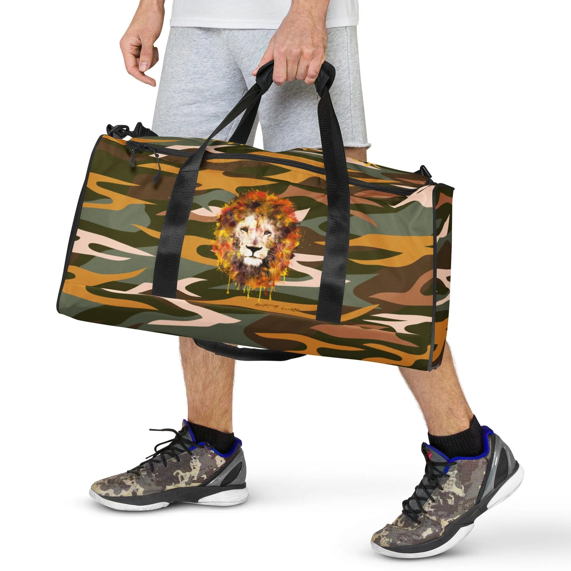 Camo Rays Duffle Bag - OG Hippie Chick