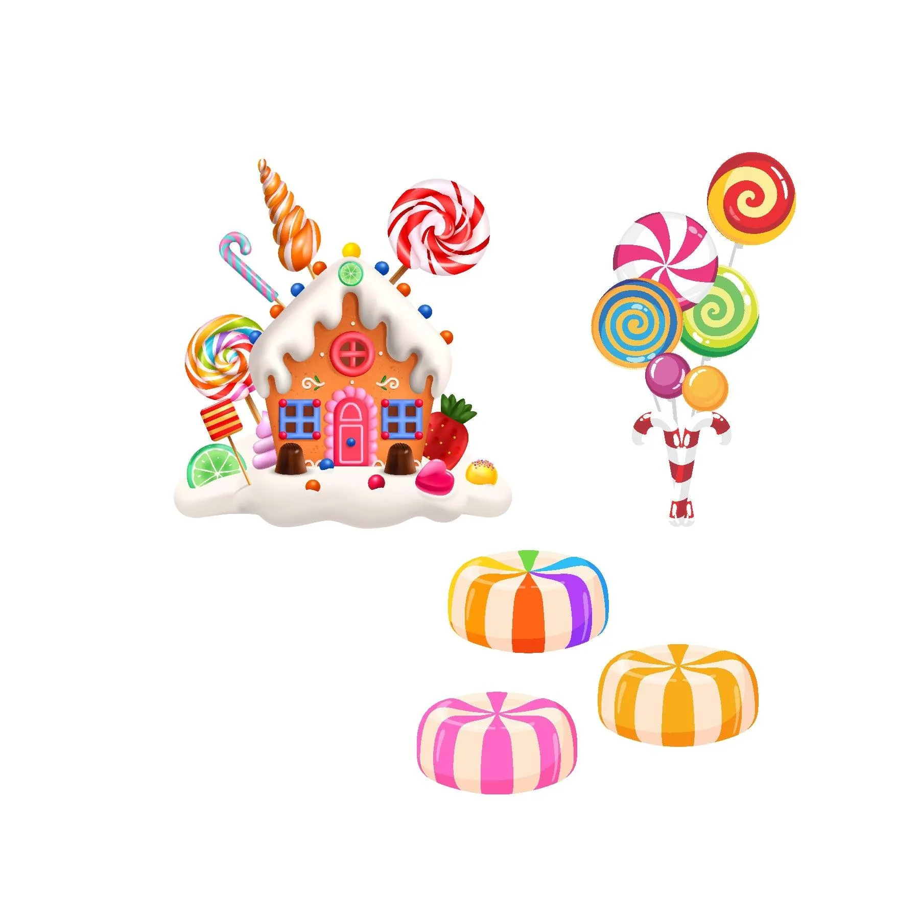 Candy Shoppe Theme Cutouts