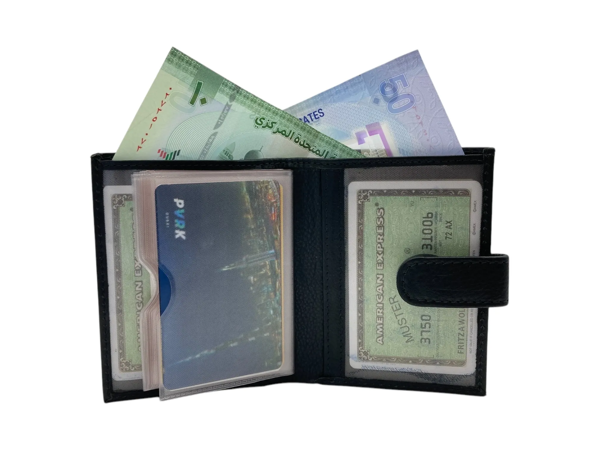Card Case Small Size Wallet 20 Card Album Loop Lock # 1865ML