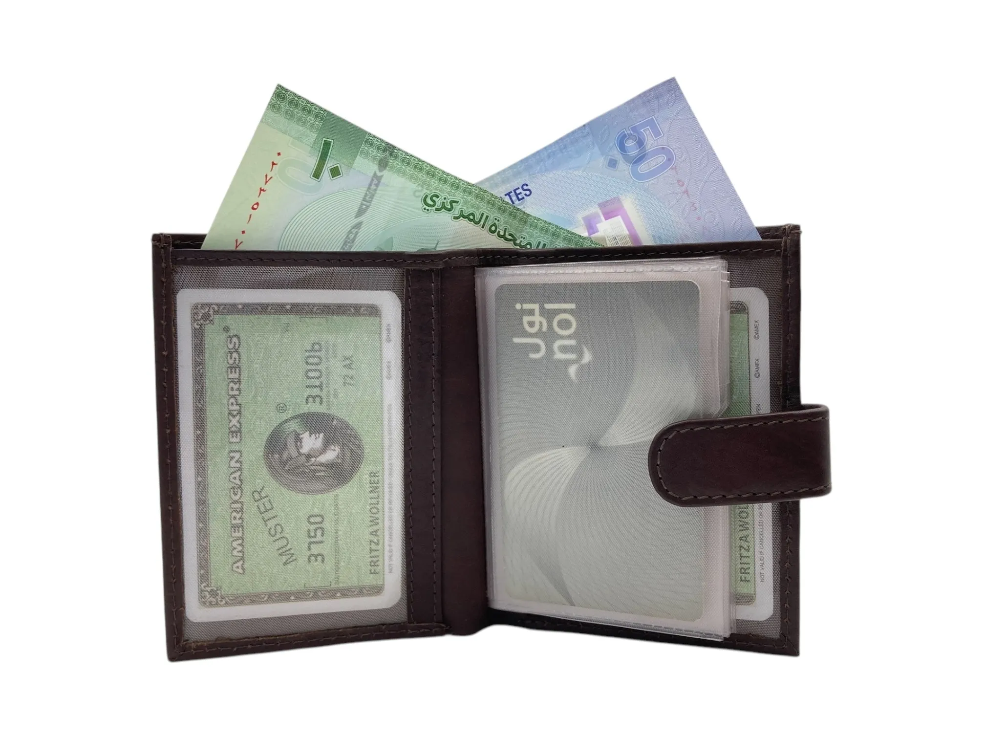 Card Case Small Size Wallet 20 Card Album Loop Lock # 1865ML
