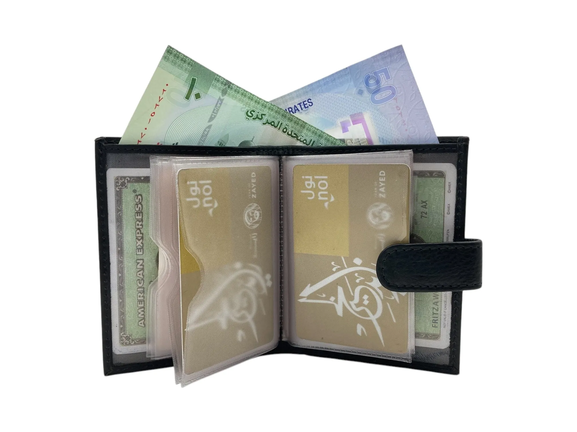 Card Case Small Size Wallet 20 Card Album Loop Lock # 1865ML