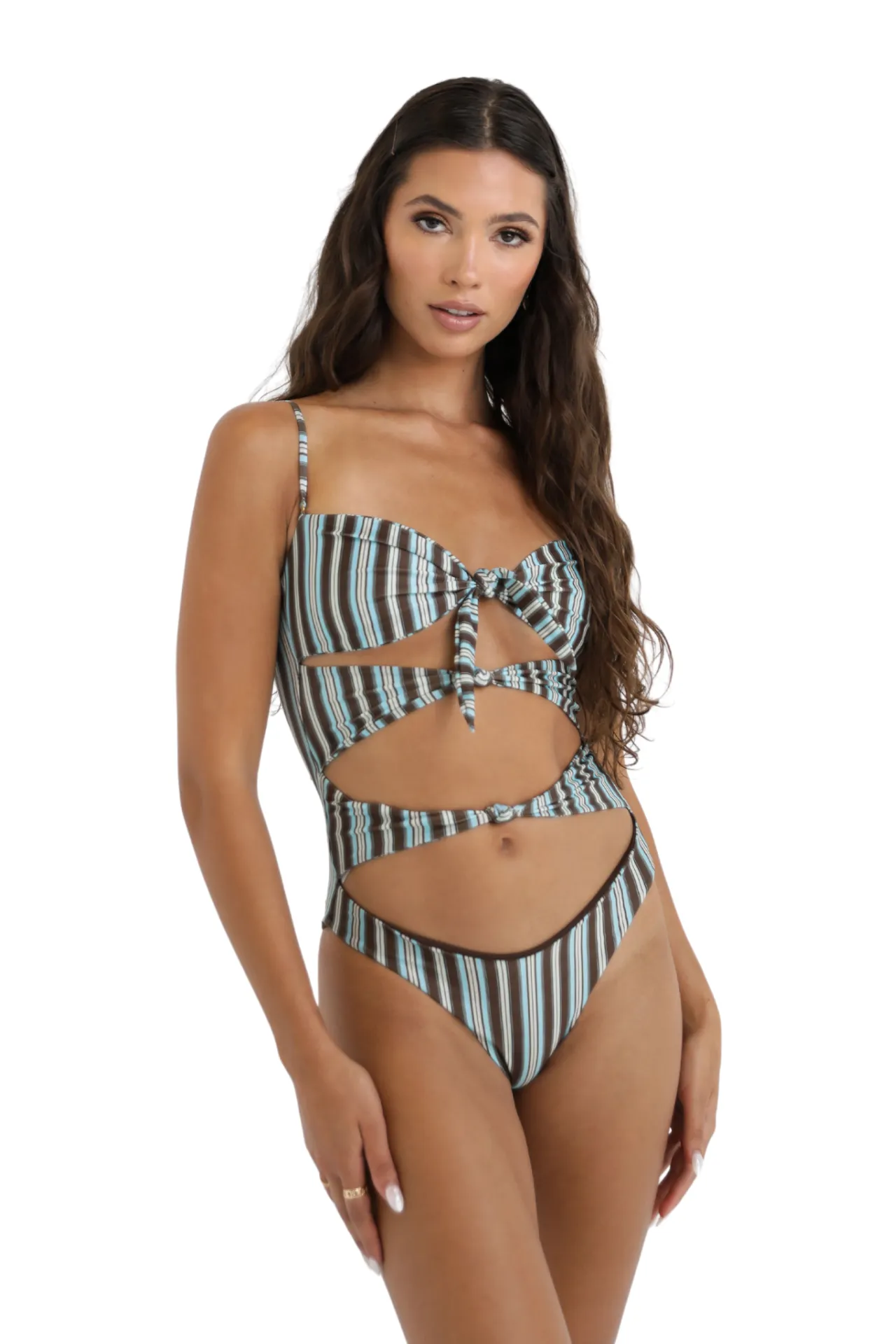 Carla One Piece - Rancho Stripe