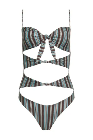 Carla One Piece - Rancho Stripe