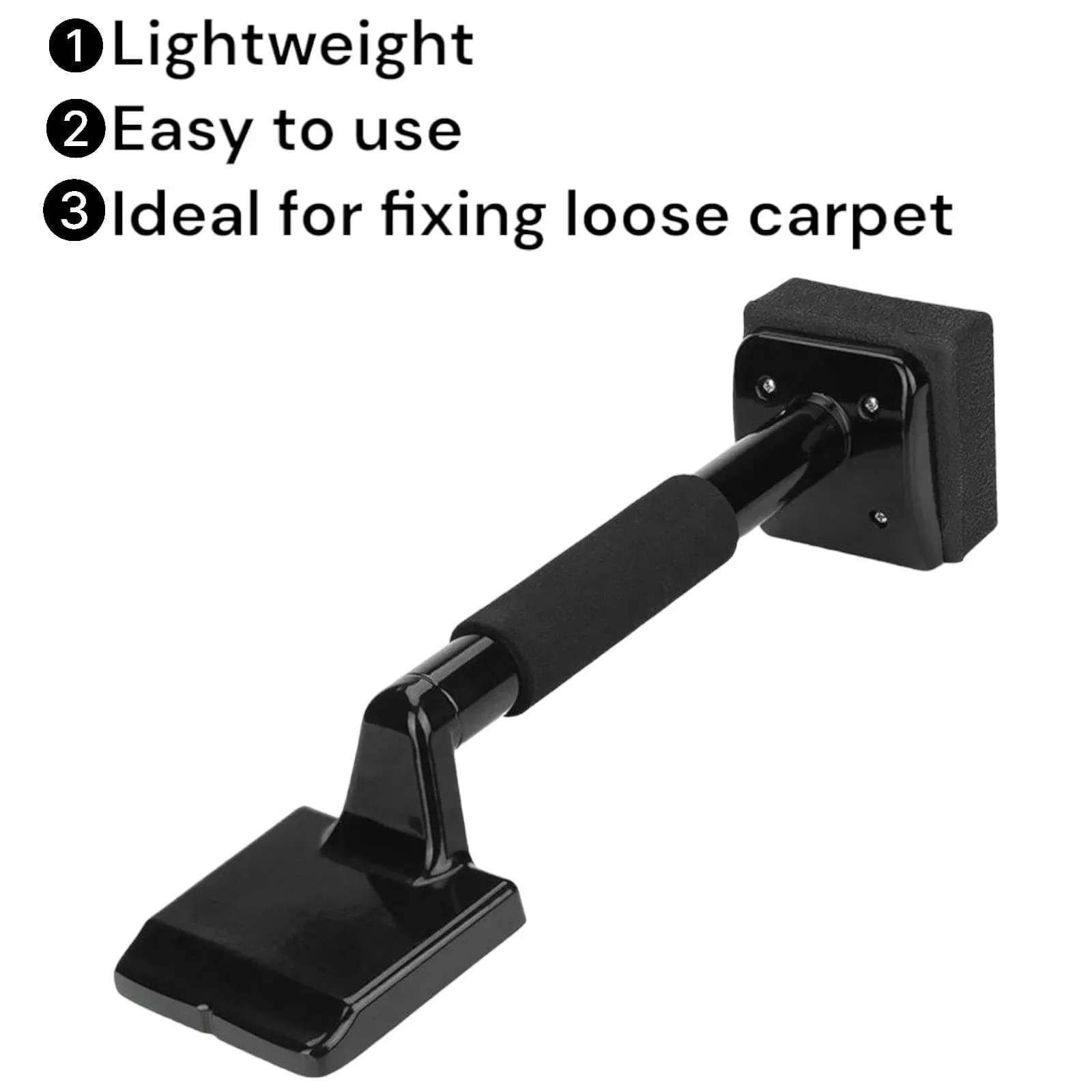 Carpet Knee Kicker Installer Stretcher Gripper Fitters Laying Tool Black