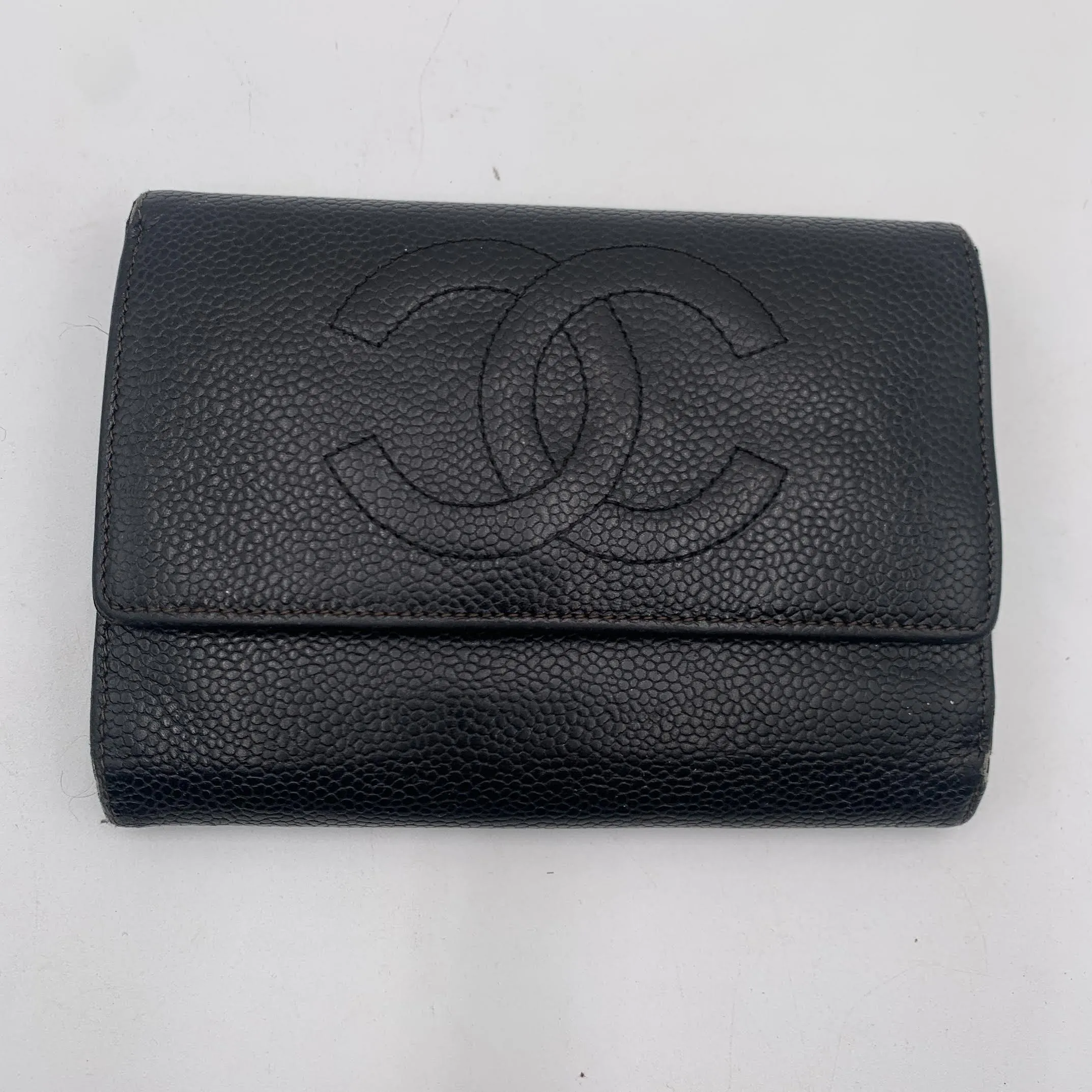 Chanel Vintage Black Wallet
