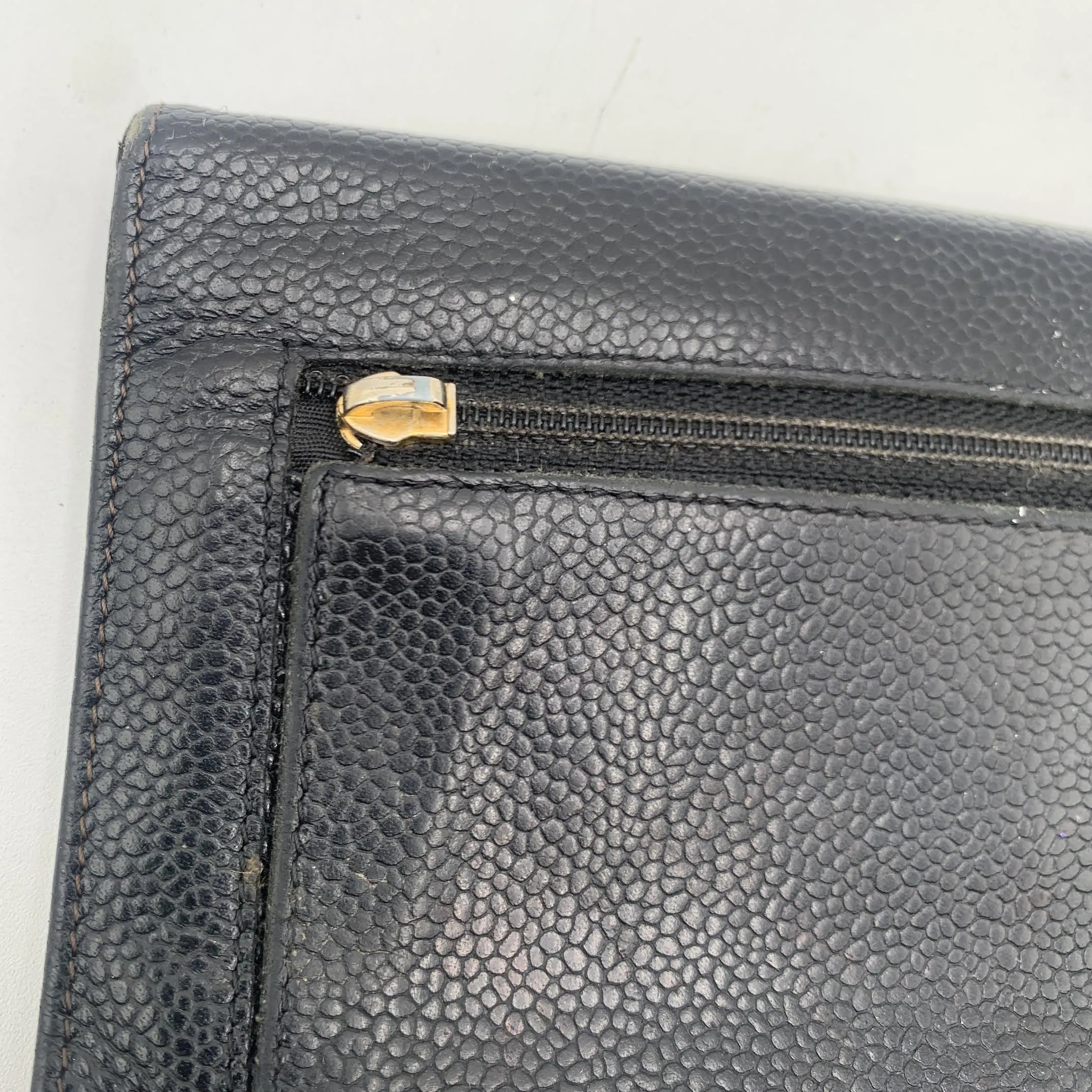 Chanel Vintage Black Wallet