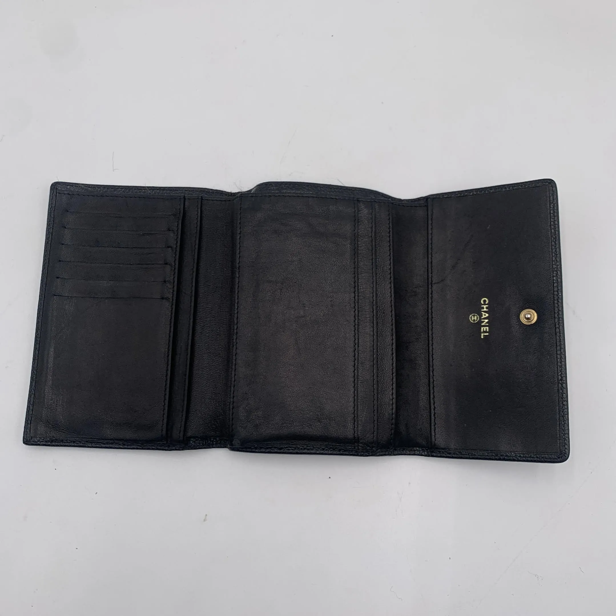 Chanel Vintage Black Wallet