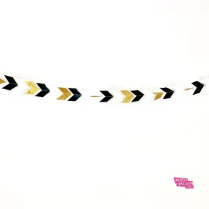 Chevron style paper Party banner and bunting