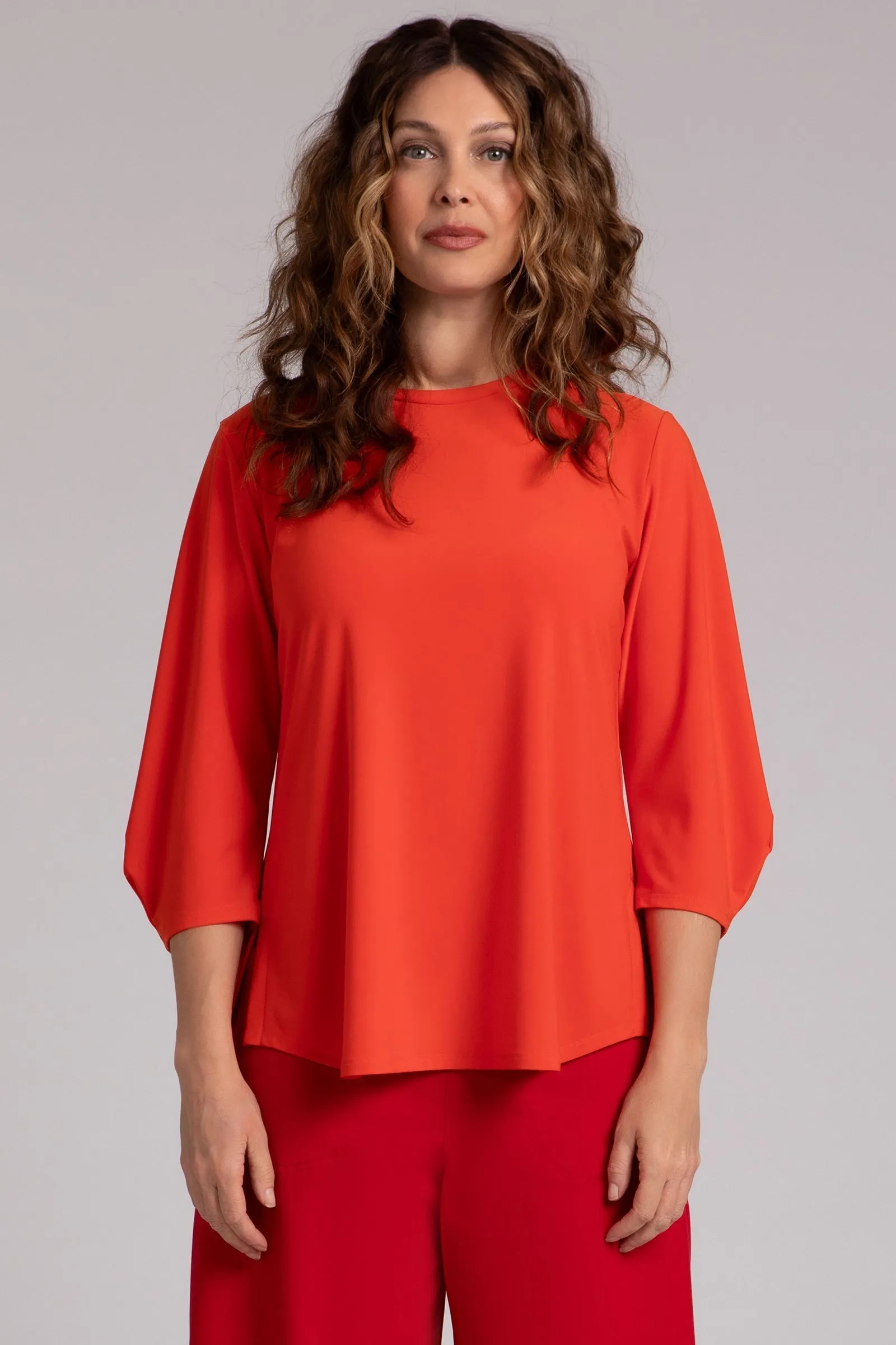 Classic Fit Lantern Top