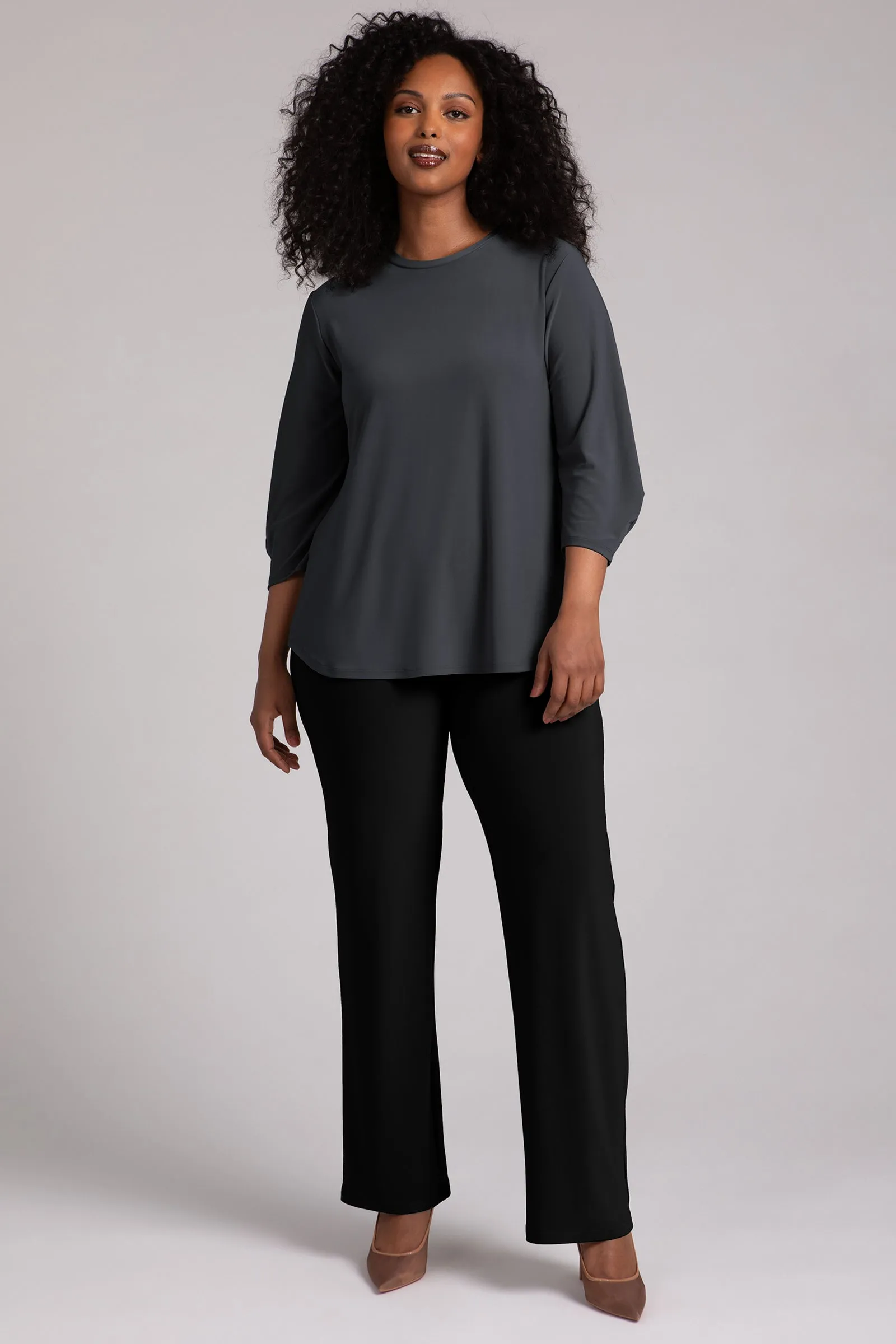Classic Fit Lantern Top