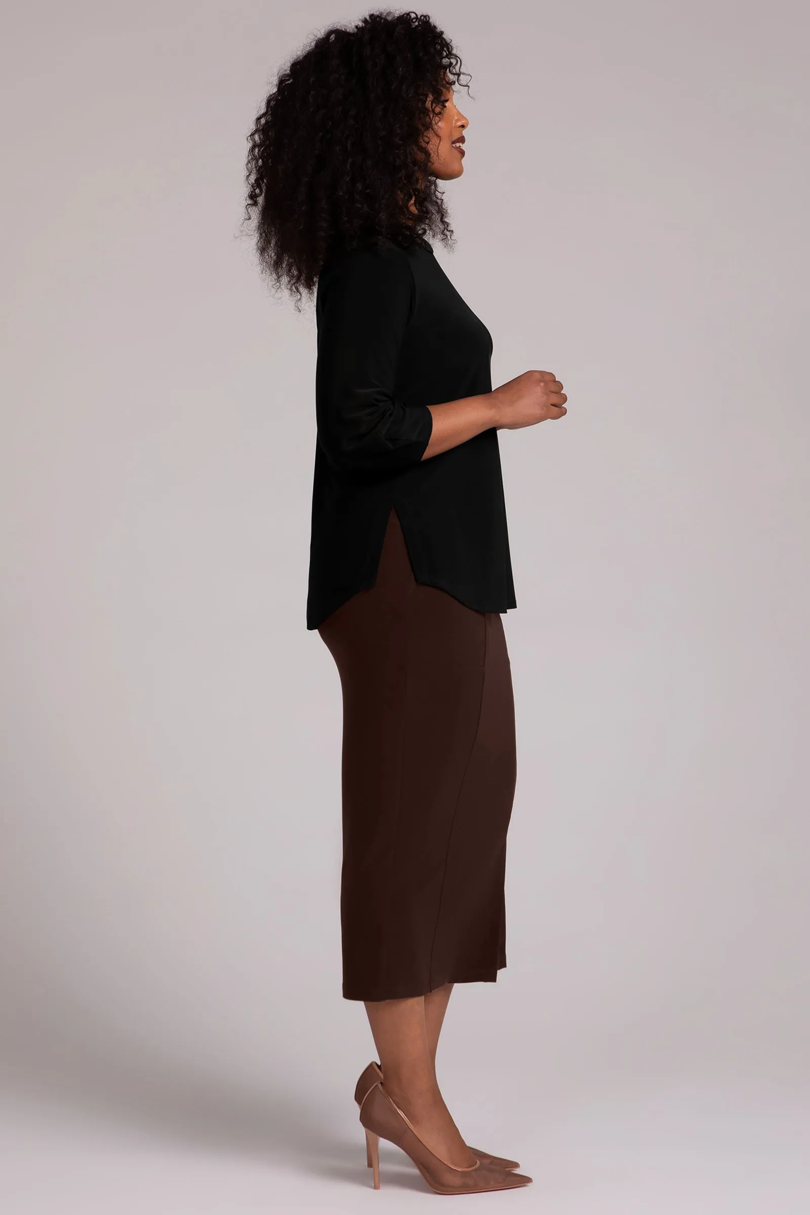 Classic Fit Lantern Top