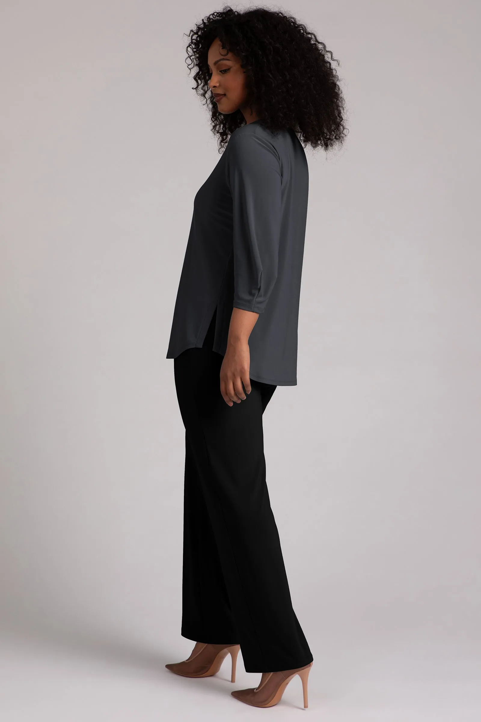 Classic Fit Lantern Top