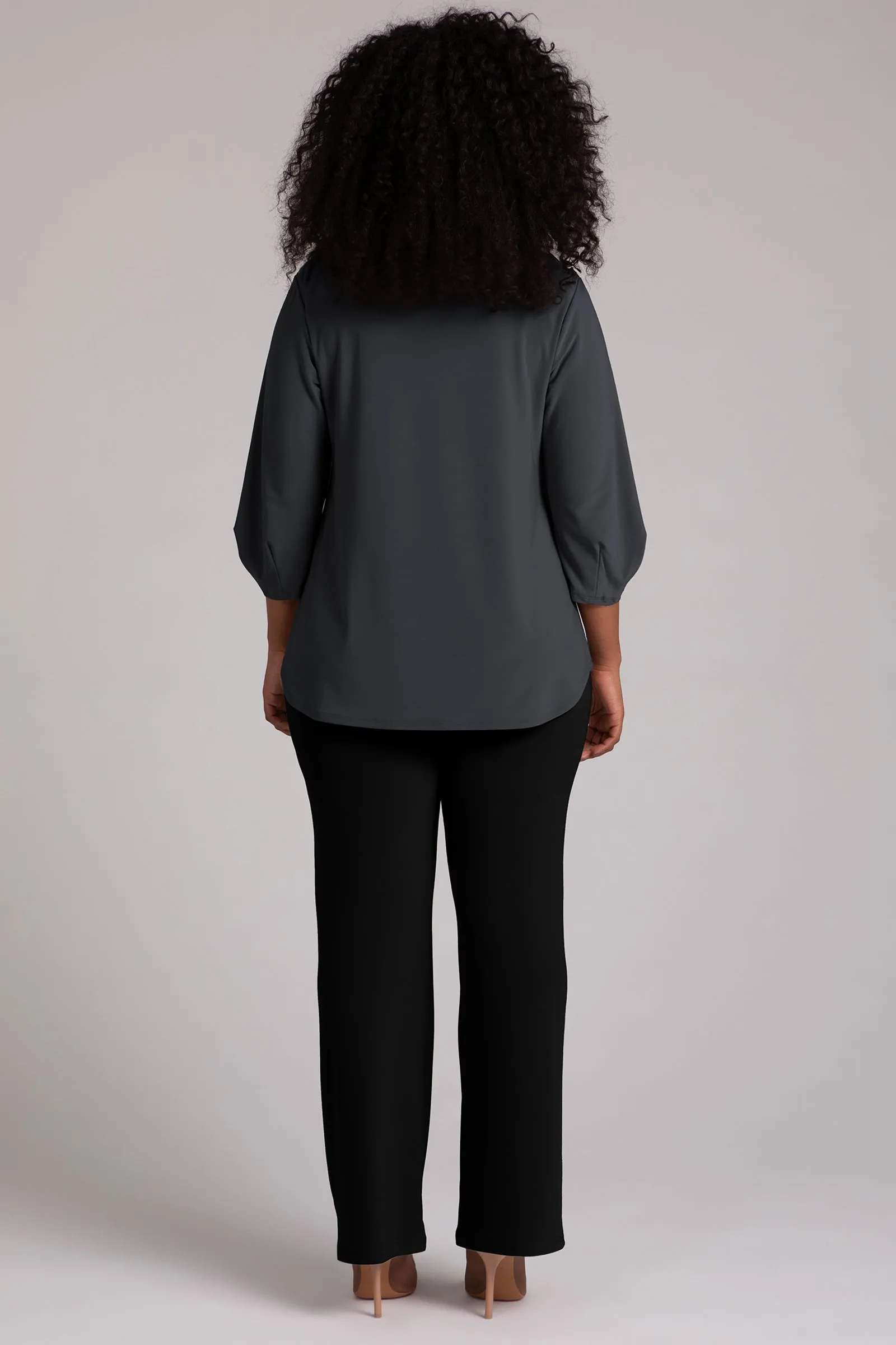 Classic Fit Lantern Top