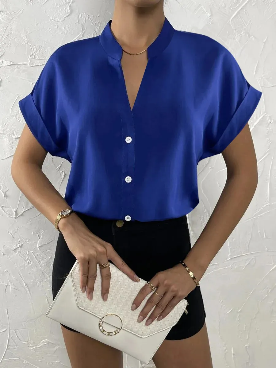 Commanding Elegance Top