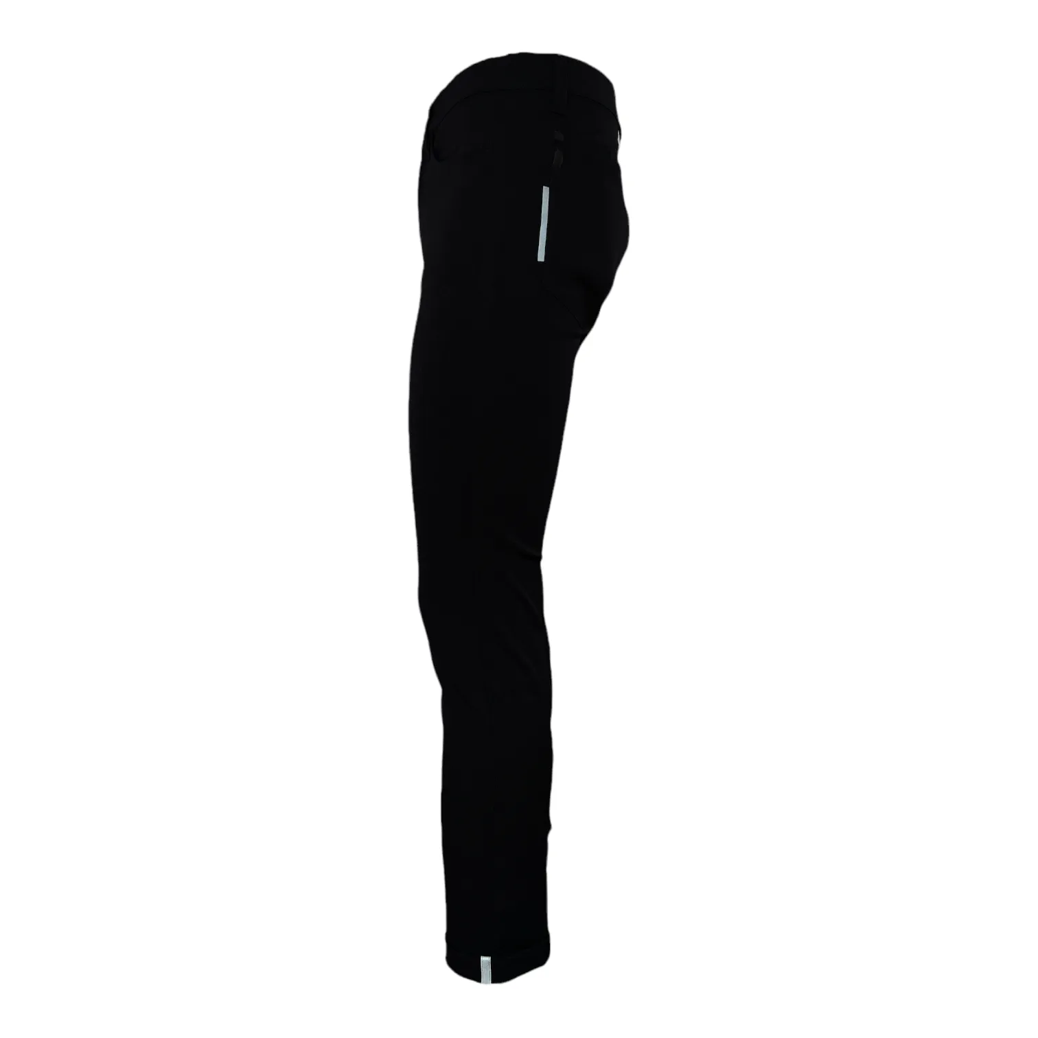 Commuting trousers with reflective details
