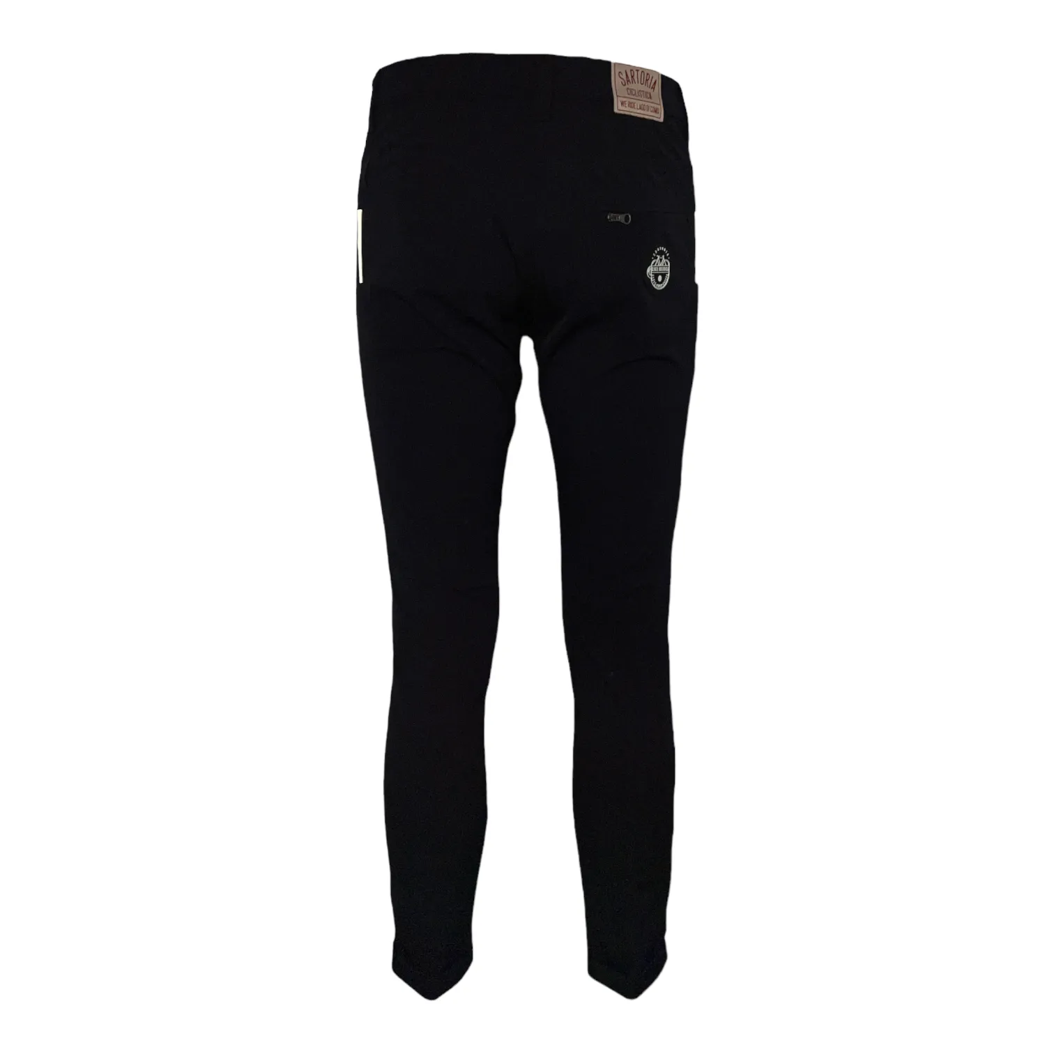Commuting trousers with reflective details