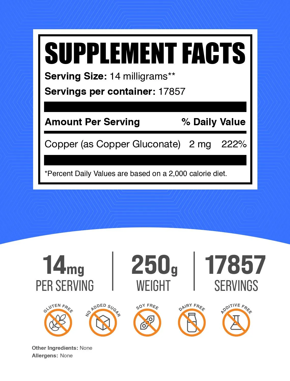 Copper Gluconate Powder