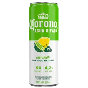 Corona Agua Rifada Lemon Lime Seltzer 355mlx24