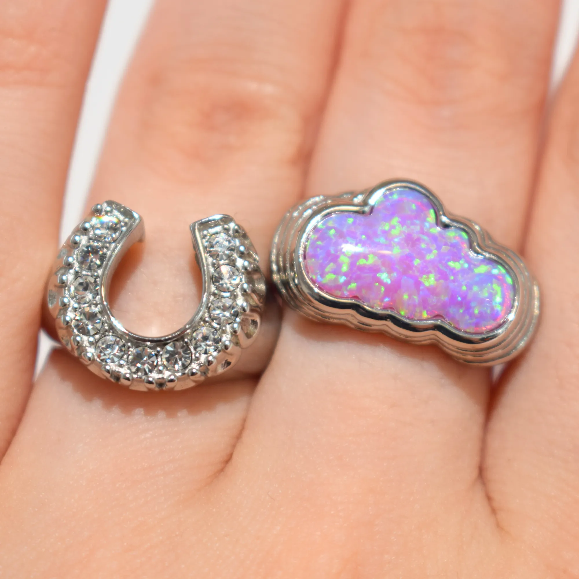 Cotton Candy Cloud Silver
