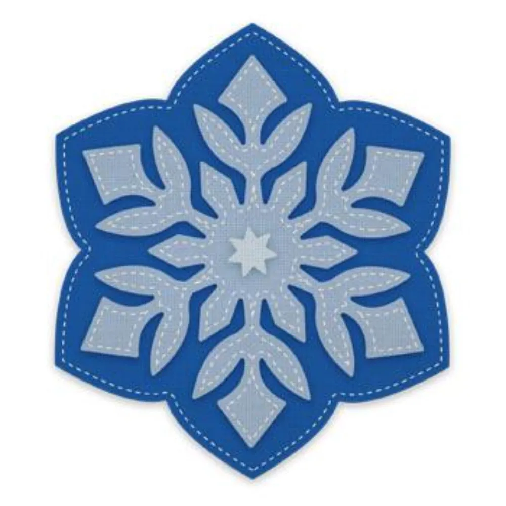 Crafters Edge Snowflake Decoration Fabric Cutting Die
