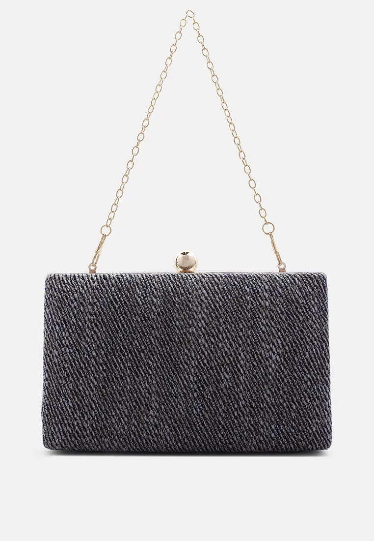 Creative Weave Clutch Bag