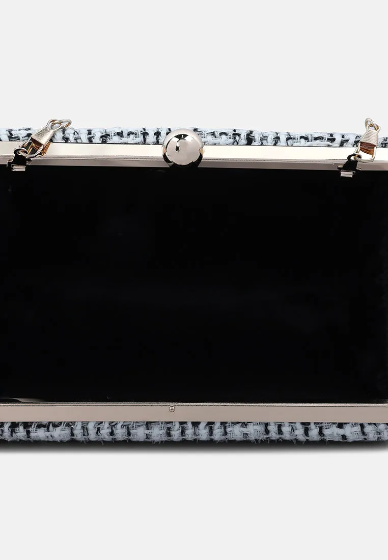 Creative Weave Clutch Bag