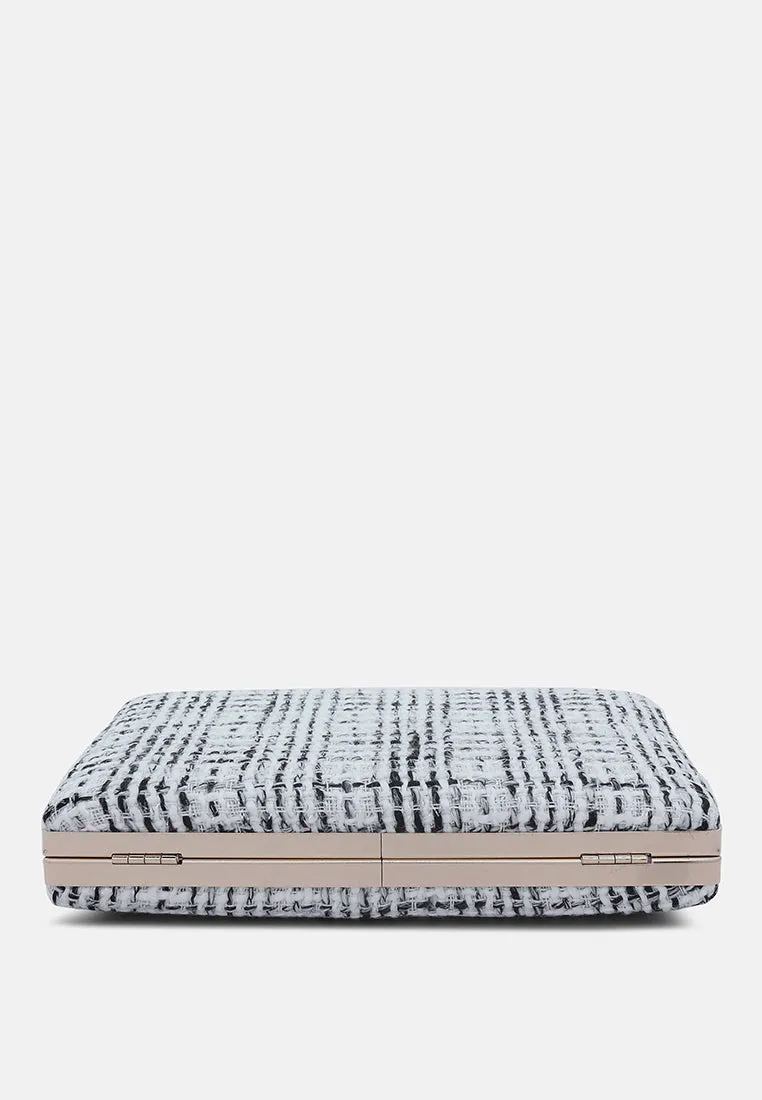 Creative Weave Clutch Bag