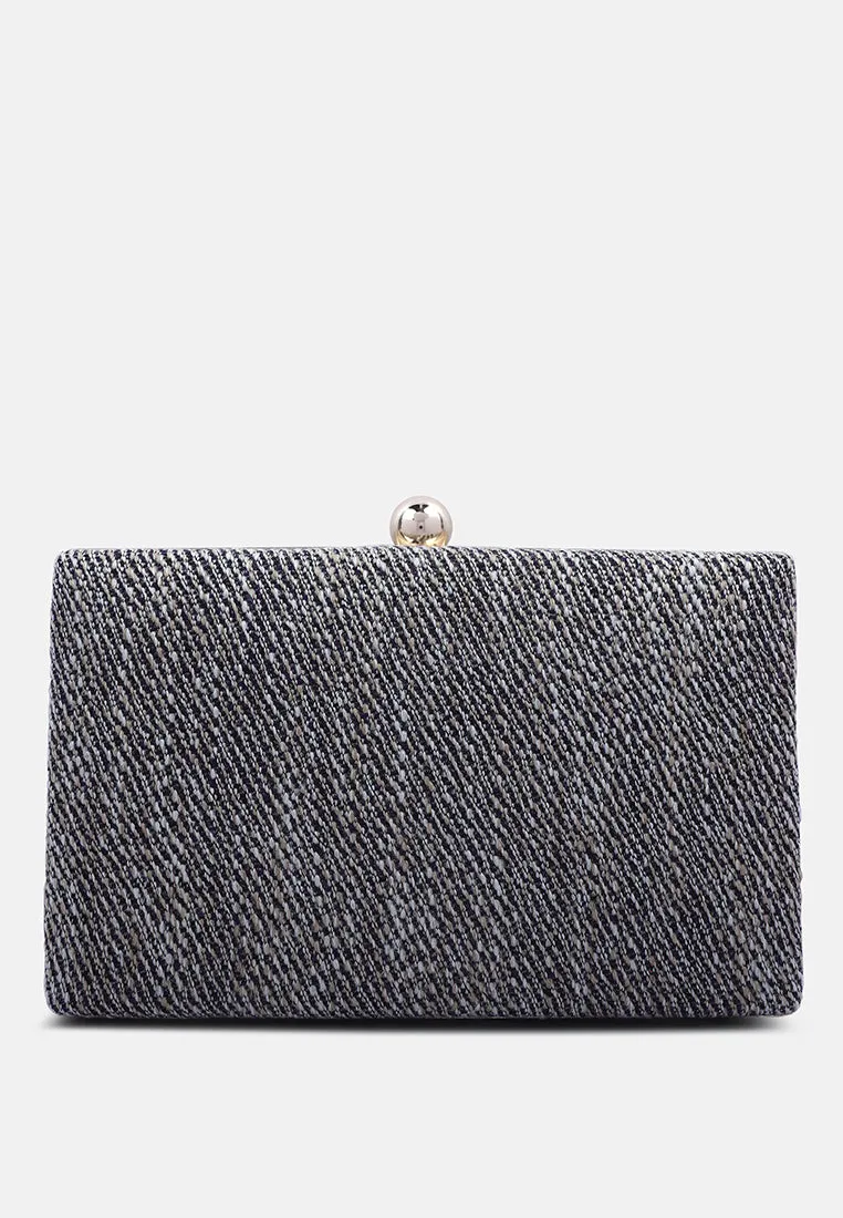 Creative Weave Clutch Bag