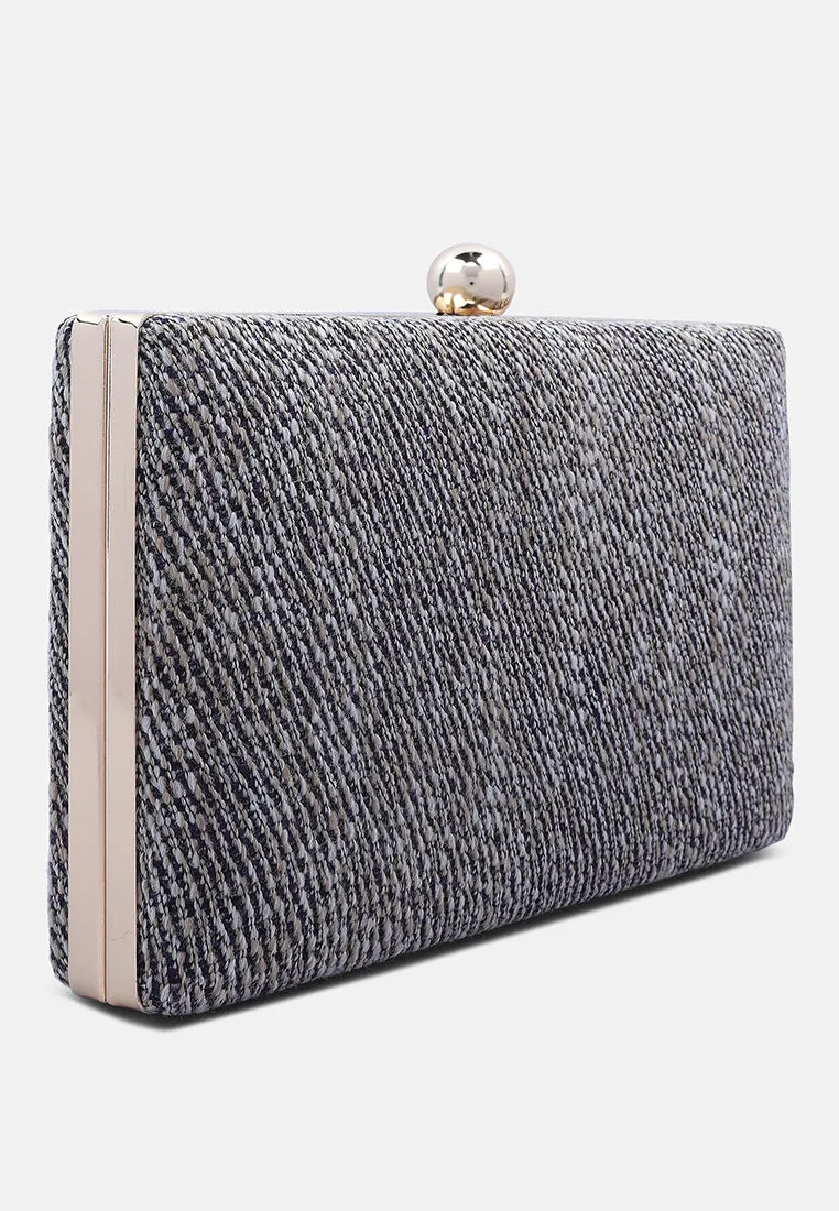 Creative Weave Clutch Bag