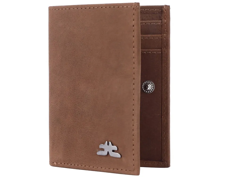 Credit Card Case & Currency Slot |Snap Button Closure RFID # 1977L