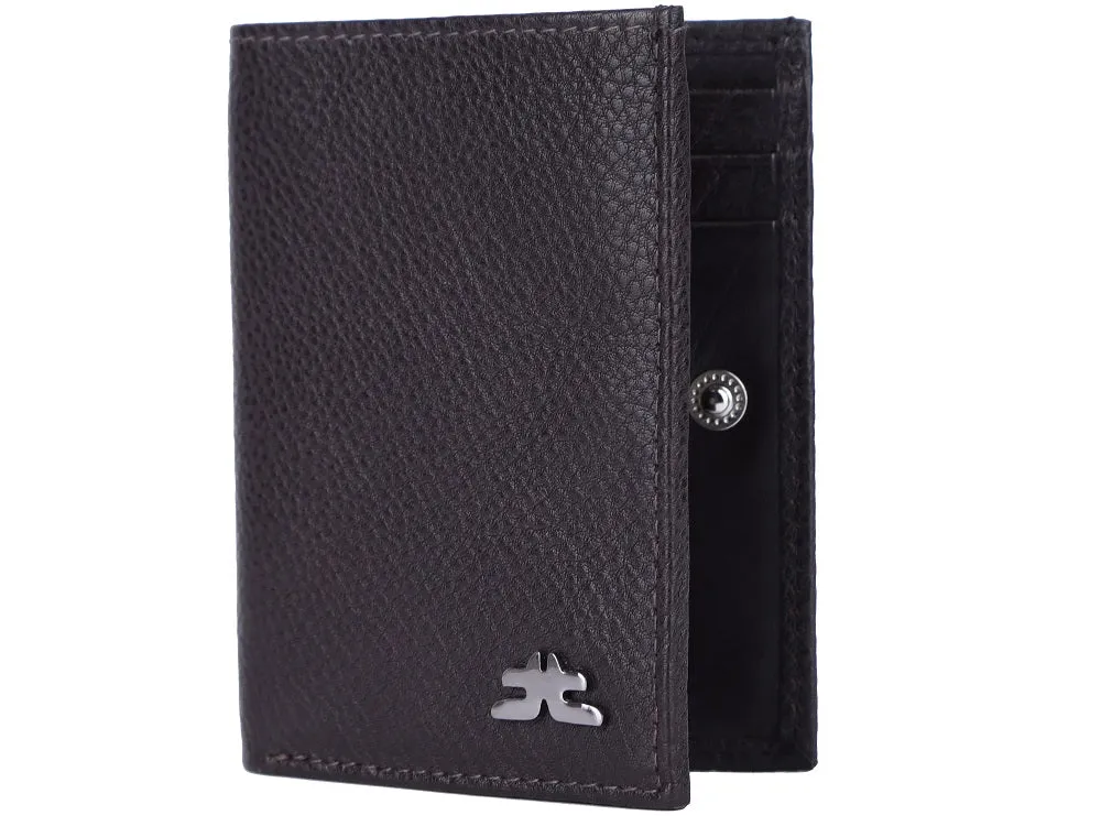 Credit Card Case & Currency Slot |Snap Button Closure RFID # 1977L