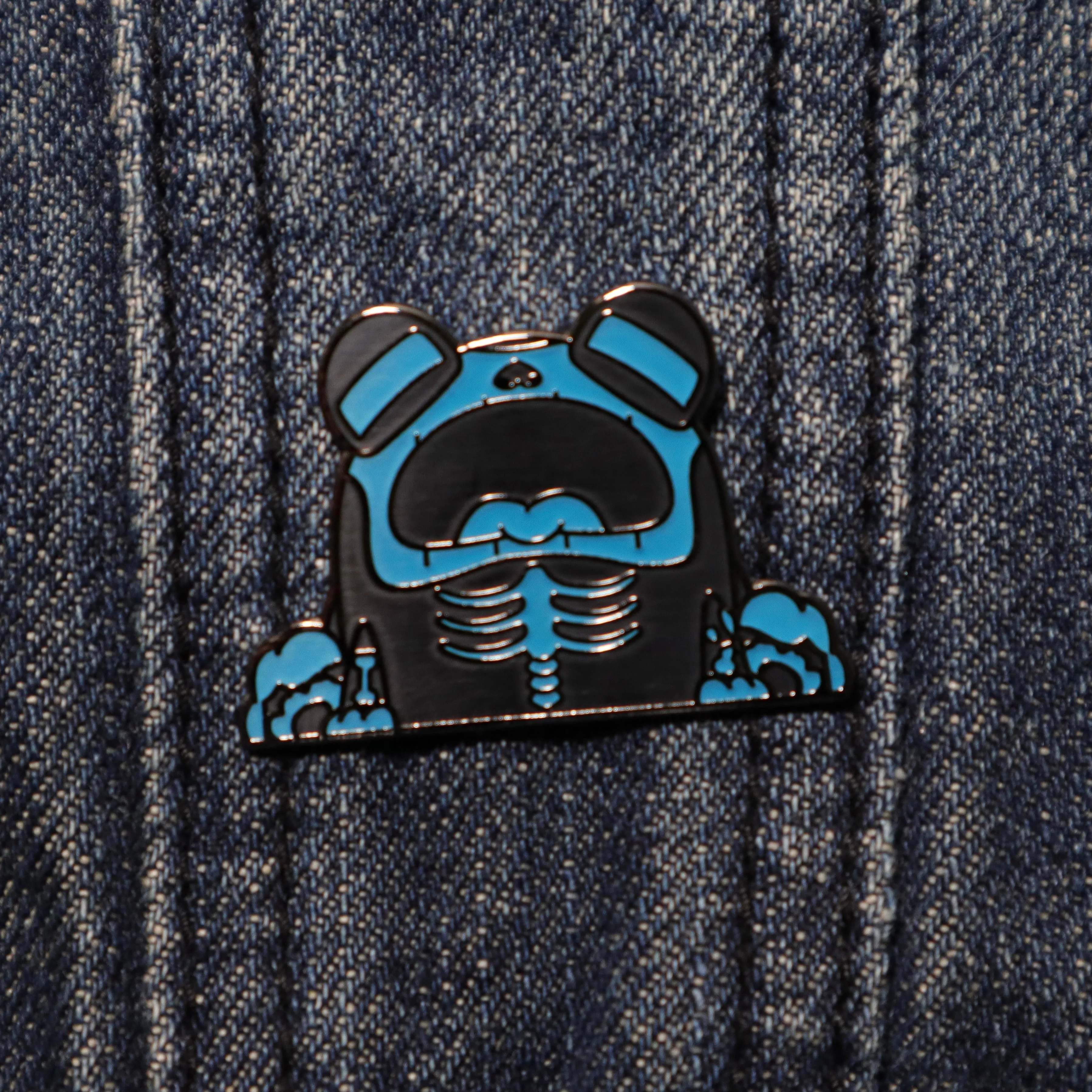 Croaked - Ributt the Frog Enamel Pins