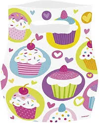 Cup Cake Party Bags