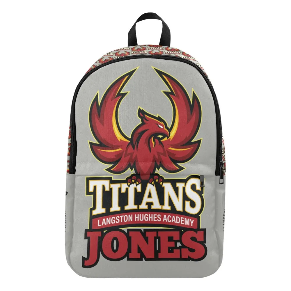 Custom School Logo Backpack