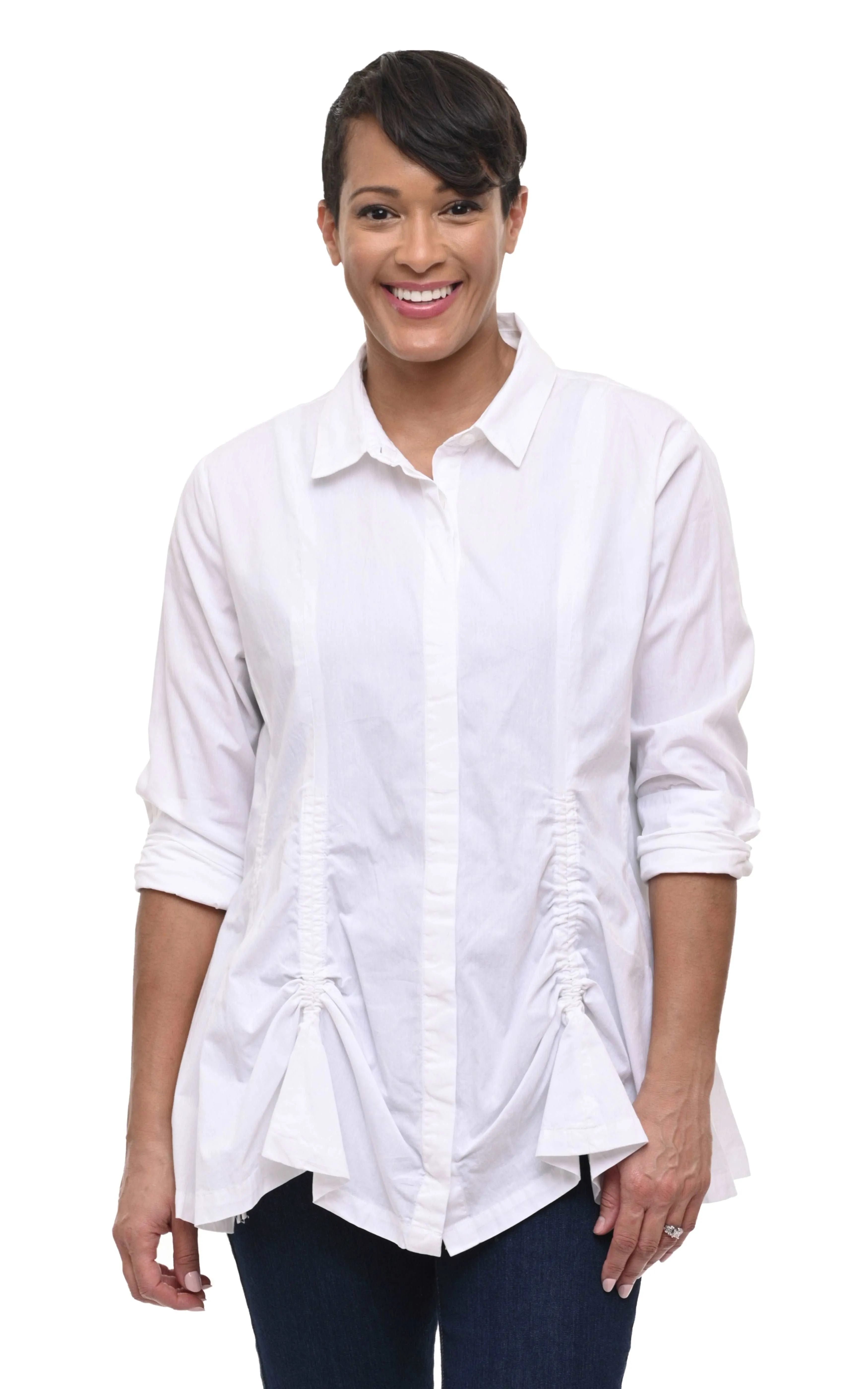 CV912 Tabitha Top in White*