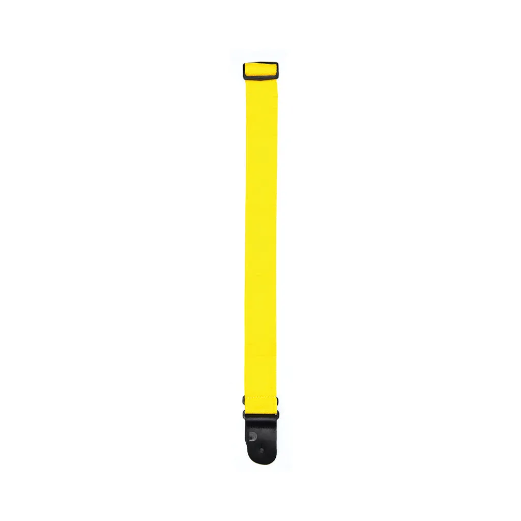 D'Addario PWS110 Polypropylene Guitar Strap, Yellow
