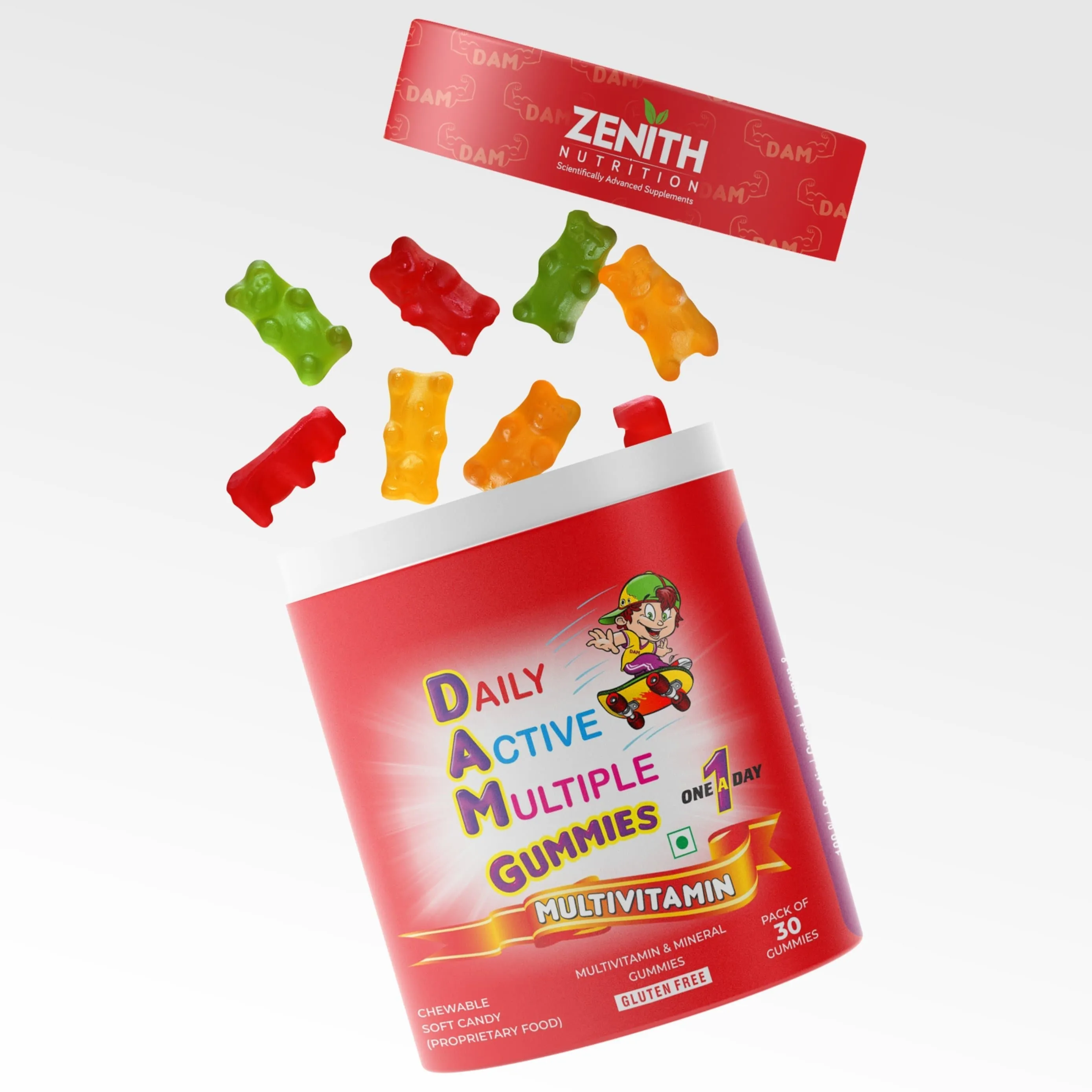 Daily Active Multiple Gummies - 30 Count