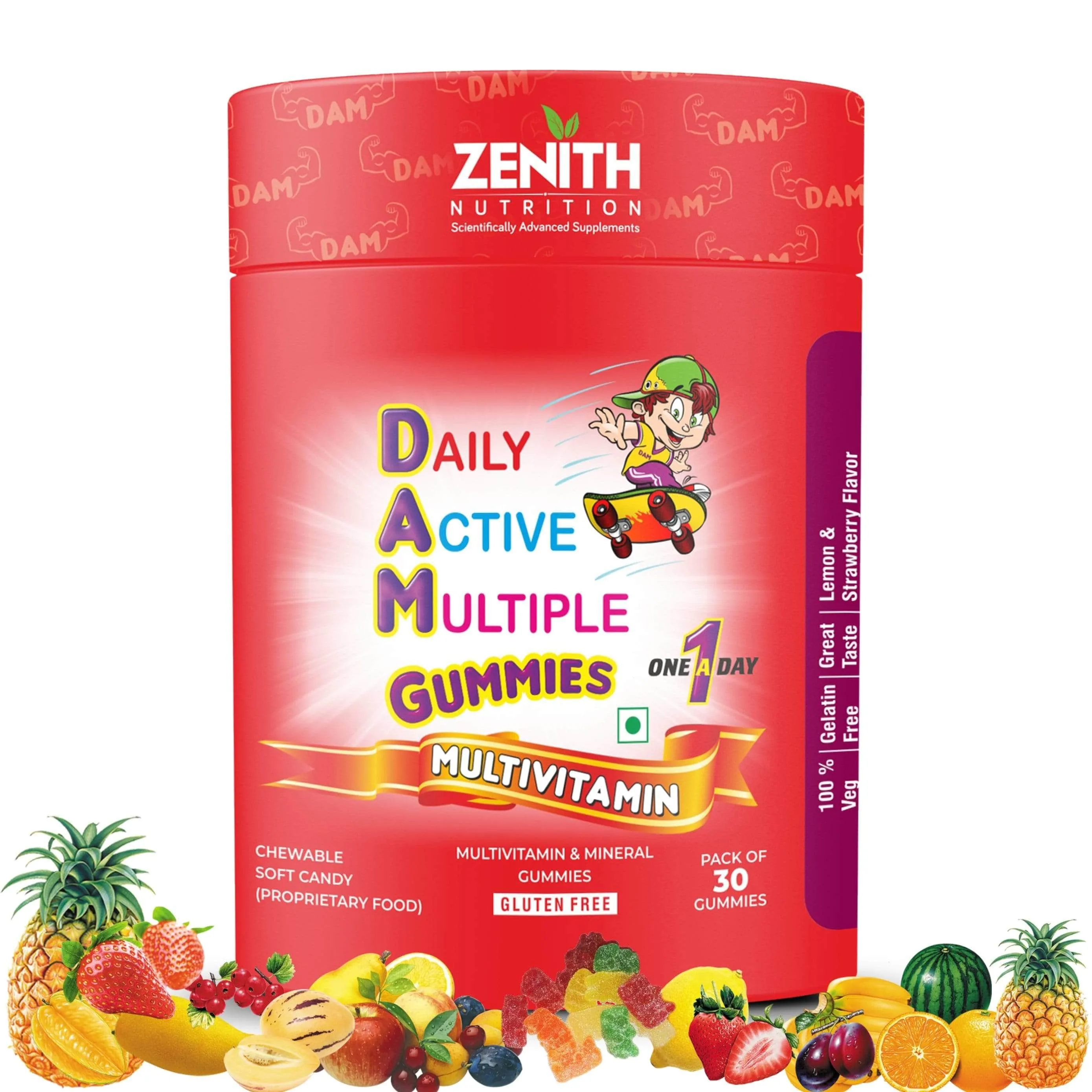Daily Active Multiple Gummies - 30 Count