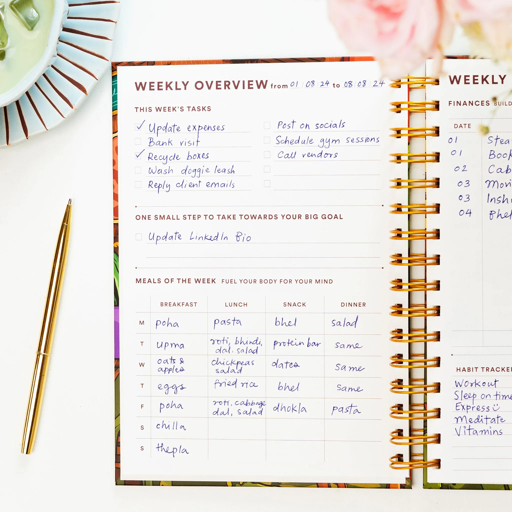 Daily Planner / Anxious But Fabulous