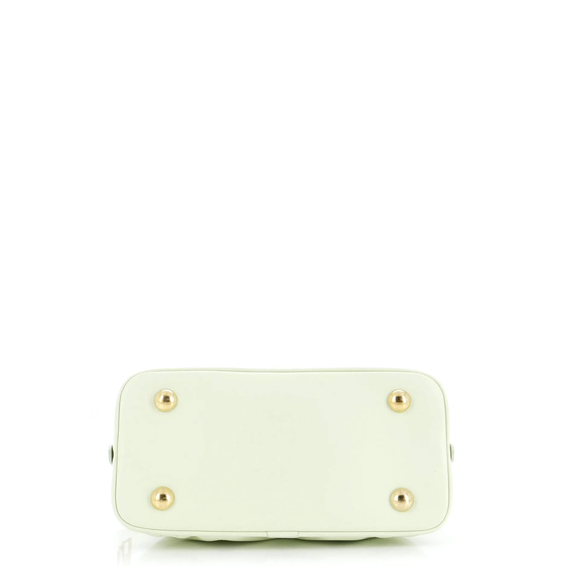 Designer Alma Handbag Bubblegram Leather BB