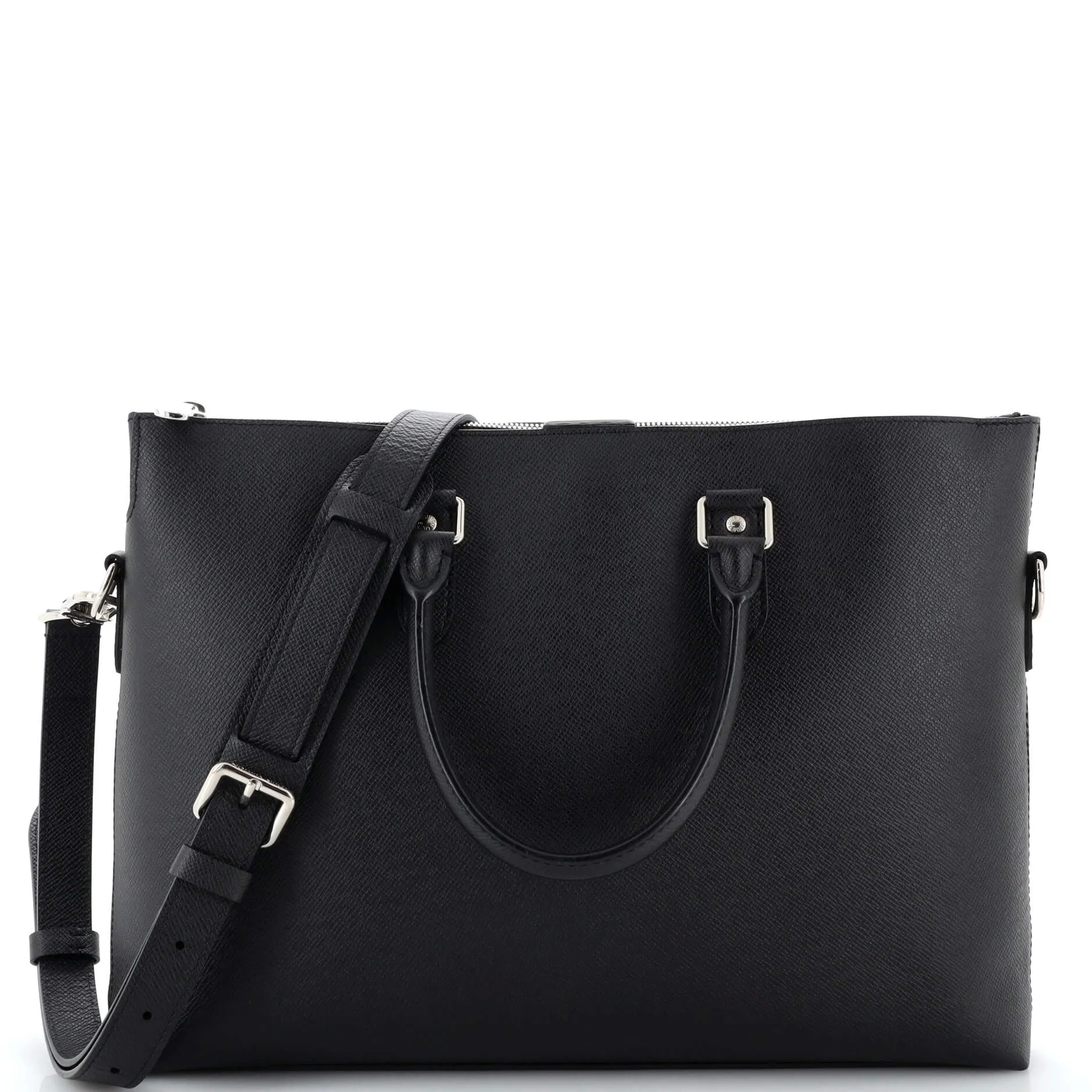 Designer Anton Soft Briefcase Taiga Leather