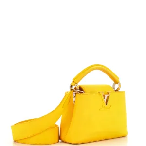 Designer Capucines Bag Leather Mini