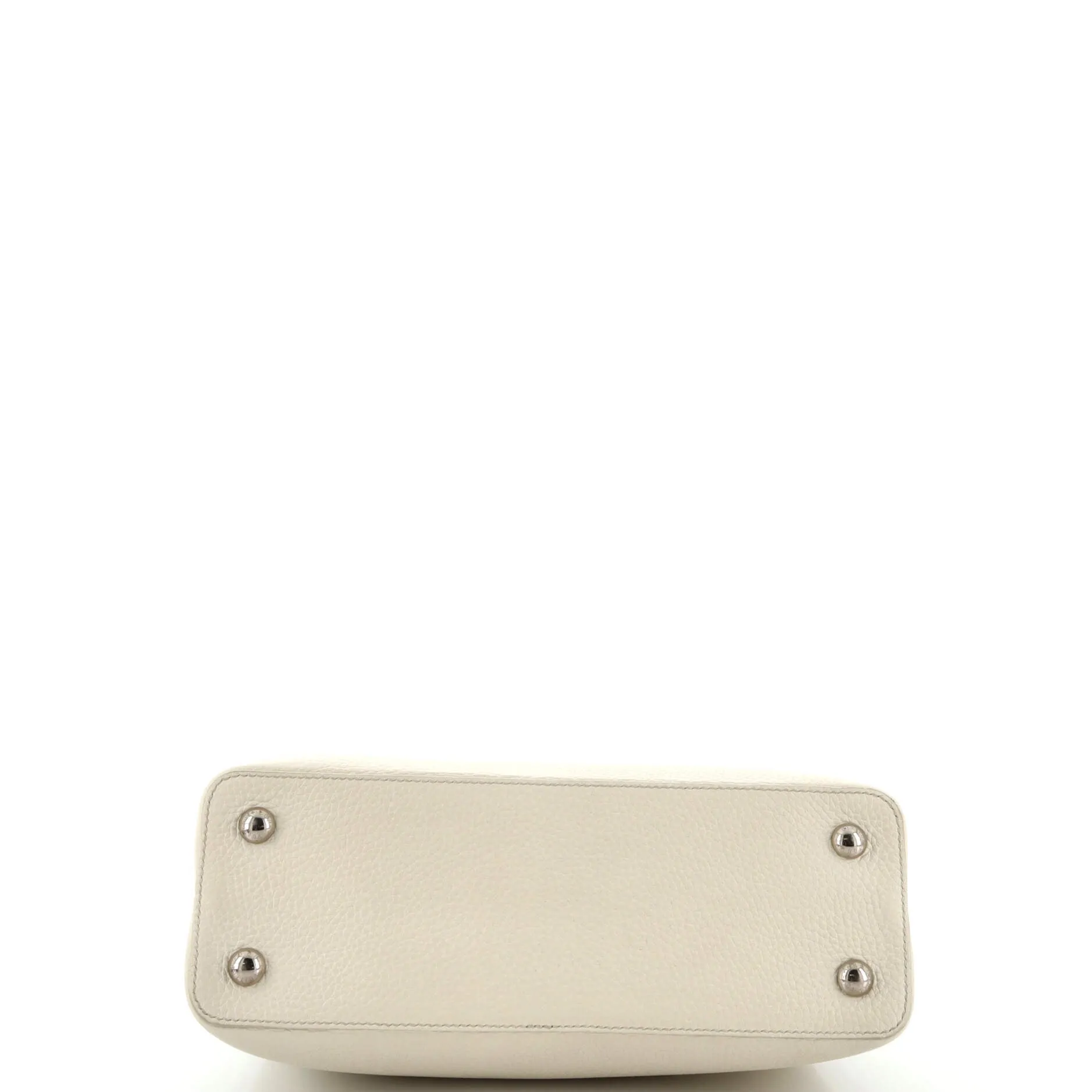 Designer Capucines Bag Leather with Embellished Detail PM