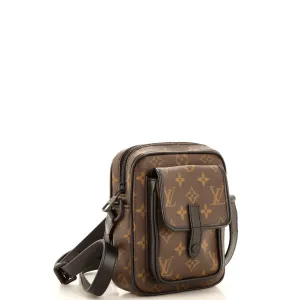 Designer Christopher Wearable Wallet Macassar Monogram Canvas