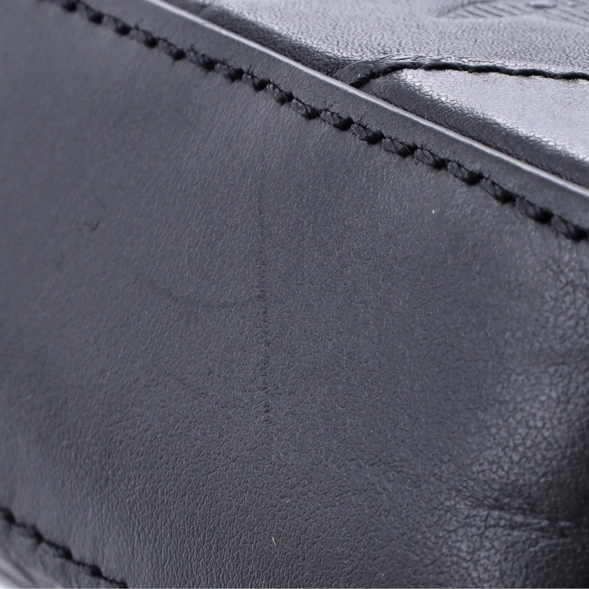 Designer Duo Messenger Bag Monogram Shadow Leather