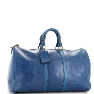 Designer Keepall Bag Epi Leather 45