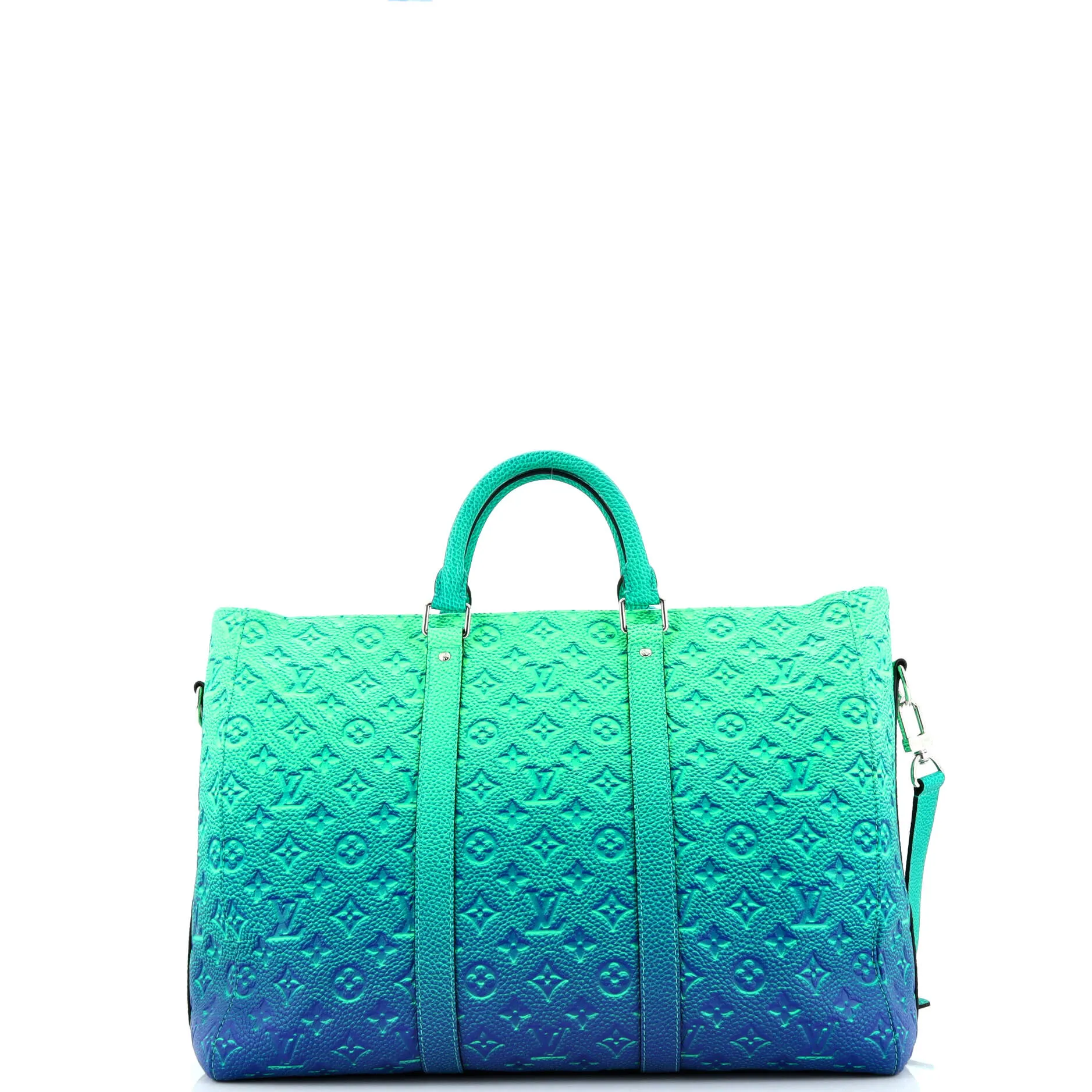 Designer Keepall Tote Limited Edition Illusion Monogram Taurillon Leather